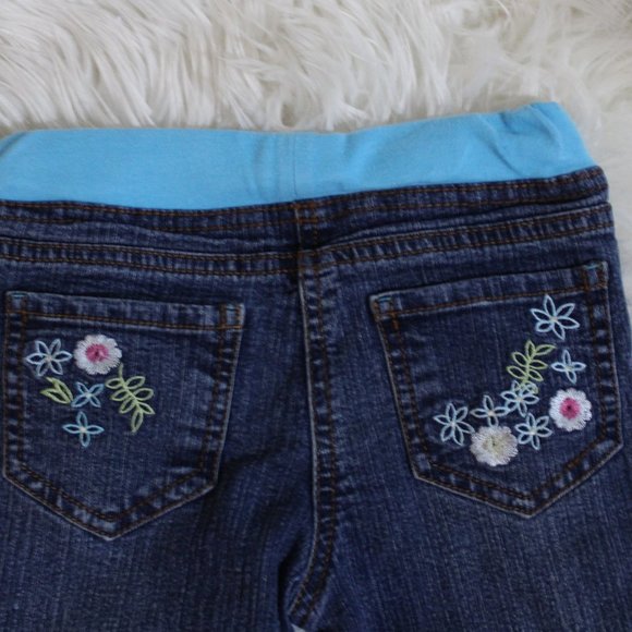 George Toddler Girl Denim Capris - Size 5 - Picture 6 of 6